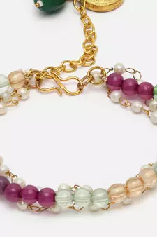 Pink pearl bracelets