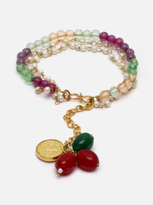 Pink pearl bracelets 5