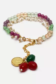 Pink pearl bracelets