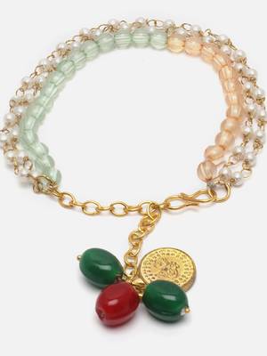 Green pearl bracelets 3