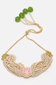 Pink pearl bracelets