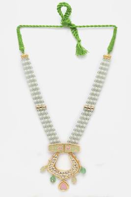 Green pearl necklaces 4