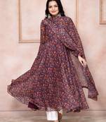 bk Sada Baharchiffon printed Dress