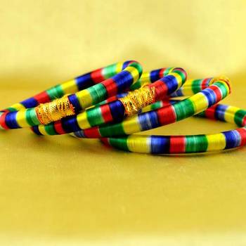 Bangle Kara Hand Made Rajasthani Strechable With Free Size 1