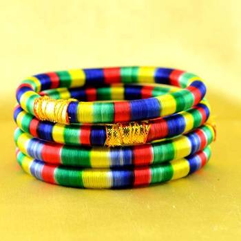 Bangle Kara Hand Made Rajasthani Strechable With Free Size 2