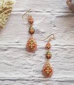 Pink and Green Dangler