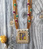 Chitrakari Radha Krishna Necklace