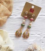 Rose Quartz Painted Dangler