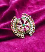 Pink City Meenakari Ring