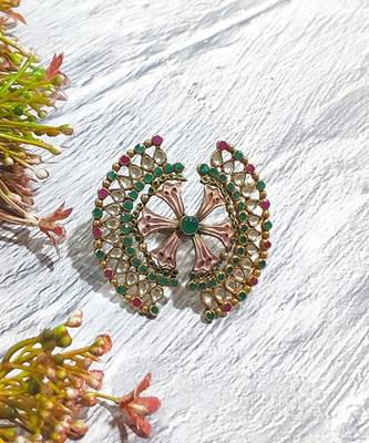 Pink City Meenakari Ring 2