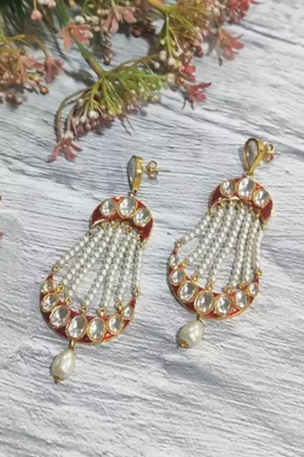 Phalguni Designer Dangler Chandbali