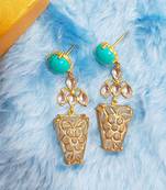 Turquoise Designer Dangler Earring