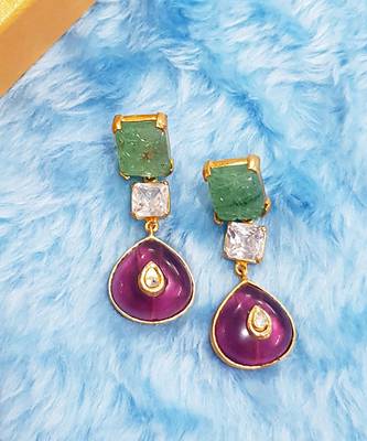 Craving Pink Dangler Earring 1