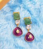 Craving Pink Dangler Earring