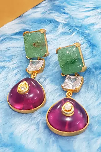 Craving Pink Dangler Earring
