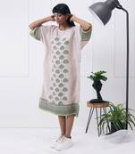 Ela Printed Kimono Dress