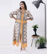 Ela Printed Boxy Dress