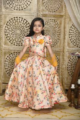 Yellow stone organza stitched lehenga 3