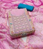 Light-Pink Gotta Patti Cotton Salwar