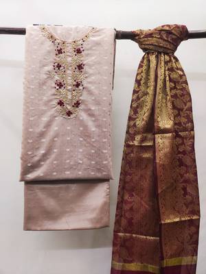 Mauve Stone Banarasi Salwar 3