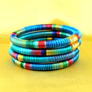 Bangle Kara Hand Made Rajasthani Strechable With Free Size 2