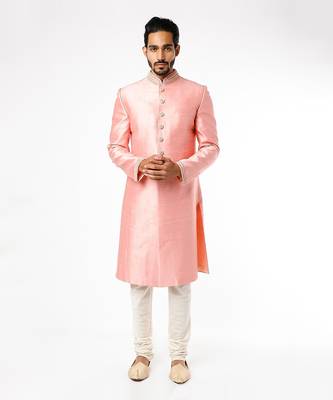 Silk Nawabi With Churidar 1