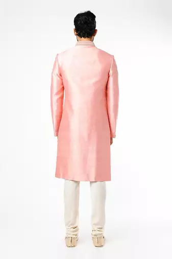 Silk Nawabi With Churidar