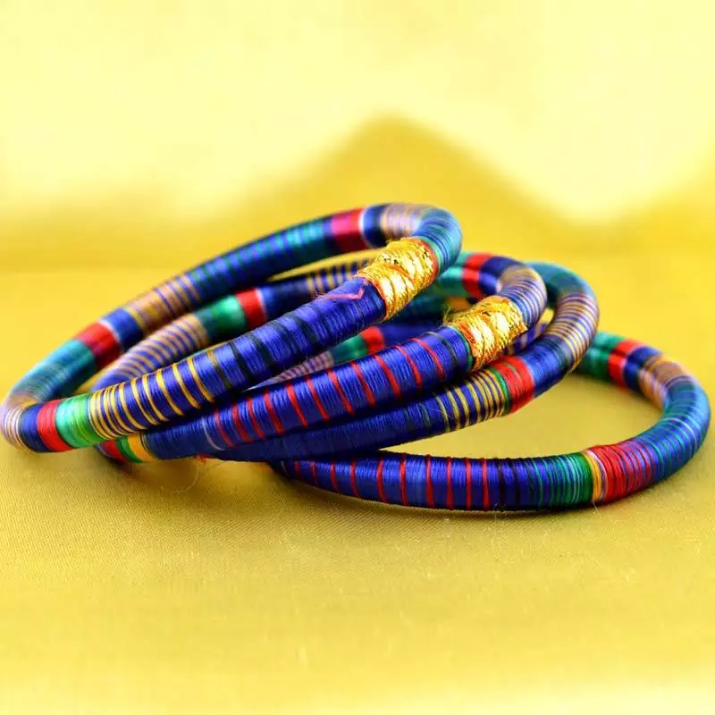 Bangle Kara Hand Made Rajasthani Strechable With Free Size