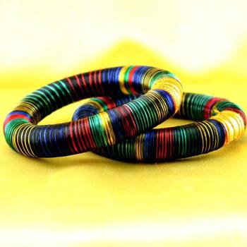 Bangle Kara Hand Made Rajasthani Strechable With Free Size 1