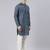 Blue Indigo Leaf Dabu Print Kurta