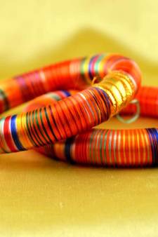 Bangle Kara Hand Made Rajasthani Strechable With Free Size