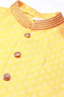 Banarsi Brocade Jacket With Kurta Set