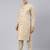 Gold Diamond Booti Front Open Kurta Set