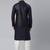 Midnight Blue Jacquard Jacket With Navy Kurta