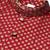Scarlet Red Brocade Jacket And Kurta Set