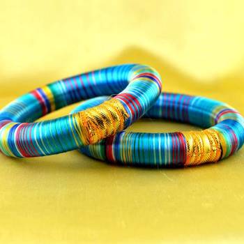 Bangle Kara Hand Made Rajasthani Strechable With Free Size 1