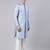Powder Blue Jacquard Achkan