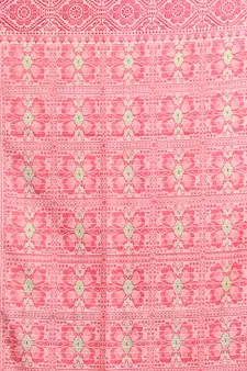 Light Peach Cotton Handwoven Saree With Nakshi Patterns