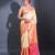Light Yellow Handwoven Kanjivaram Pattu Saree With Paisley And Ethnic Designs