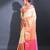 Light Yellow Handwoven Kanjivaram Pattu Saree With Paisley And Ethnic Designs