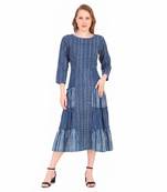 Dabu Patch Gather Dress