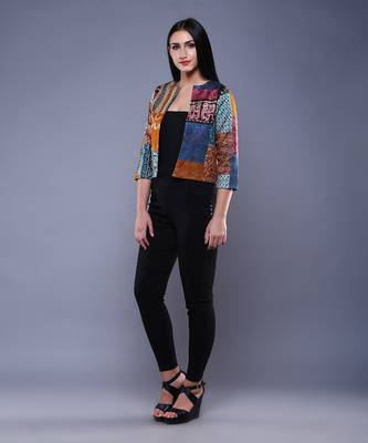 Vintage Silk Kantha Jacket 4