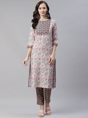 Beautiful Digital Printed Multi Color Colour Rayon Kurti For Ethnic Look 1