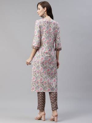 Beautiful Digital Printed Multi Color Colour Rayon Kurti For Ethnic Look 2