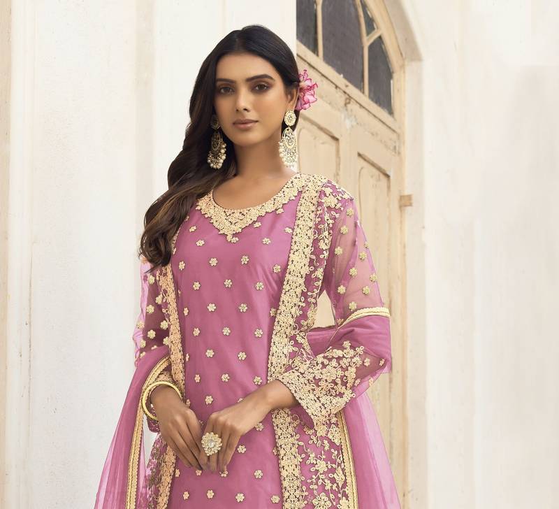 Pink Pant style Suits Butterfly Net main image 1