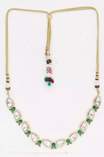 Green Rose-Gold Rhodium Set