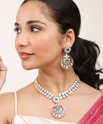Green Rose-Gold Rhodium Set 1