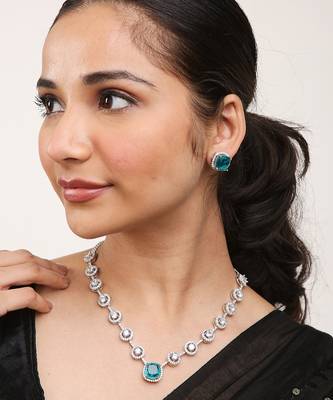 Green Silver Rhodium Set 1