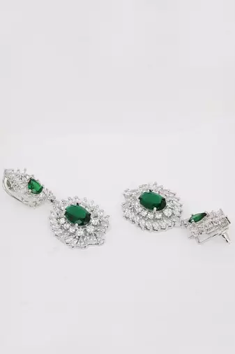 Green Silver Rhodium Set