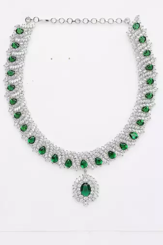 Green Silver Rhodium Set